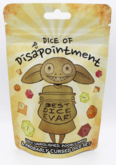 Mystery Dice Goblins: 7 Set Polyhedral Resin Mystery Dice of Disappointment 5061065560026
